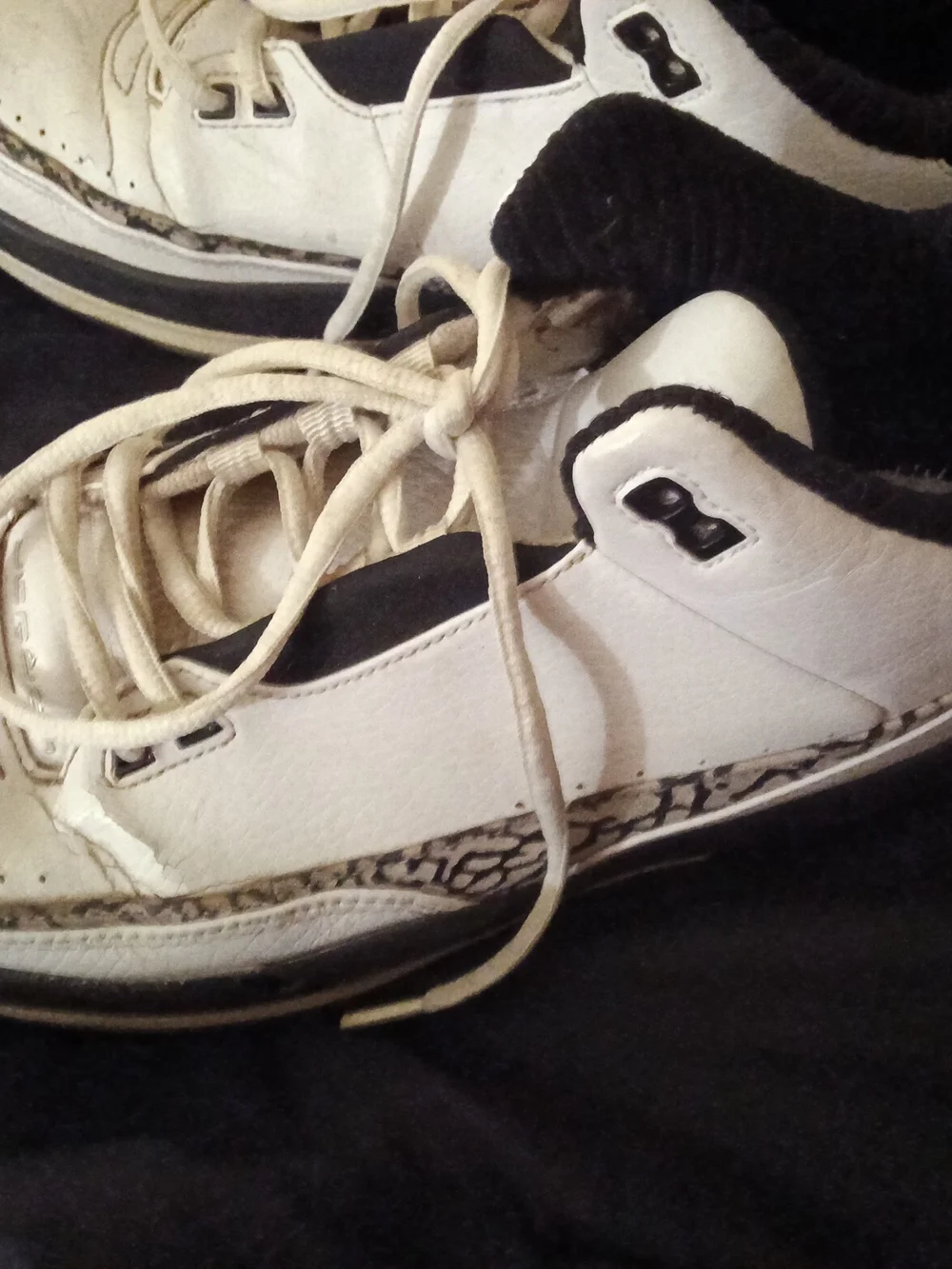 Air Jordan Team Low Cement Basketball Shoes Size 10.5 Mens